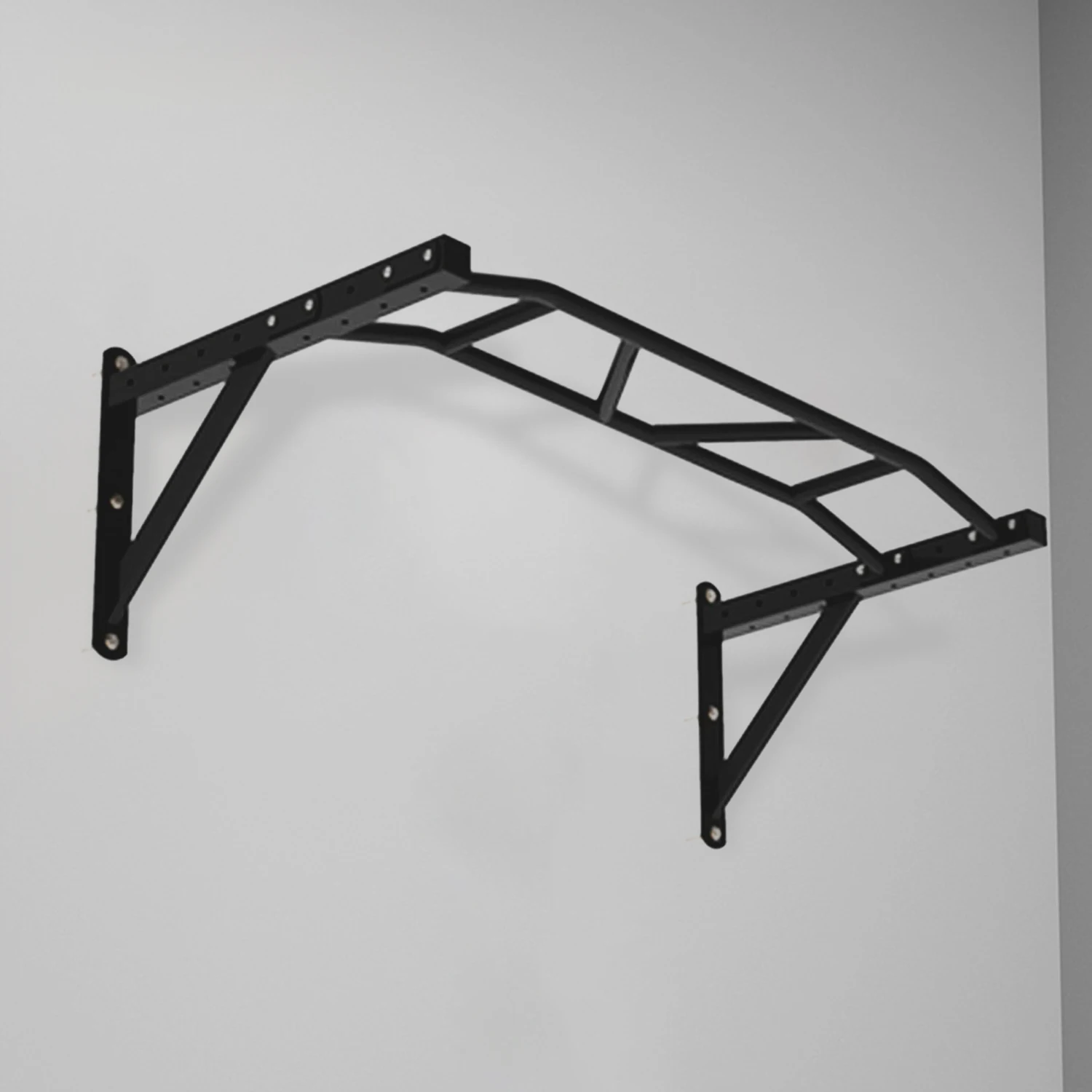 

Fitness Home Gym Wall Mounted Chin Up Bar Gym Fitness Equipment Strength Training Pull-up Bar 1