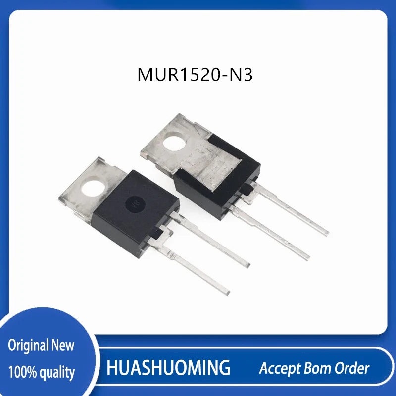 10Pcs/Lot  MUR1520-N3 MUR1520 TO-220