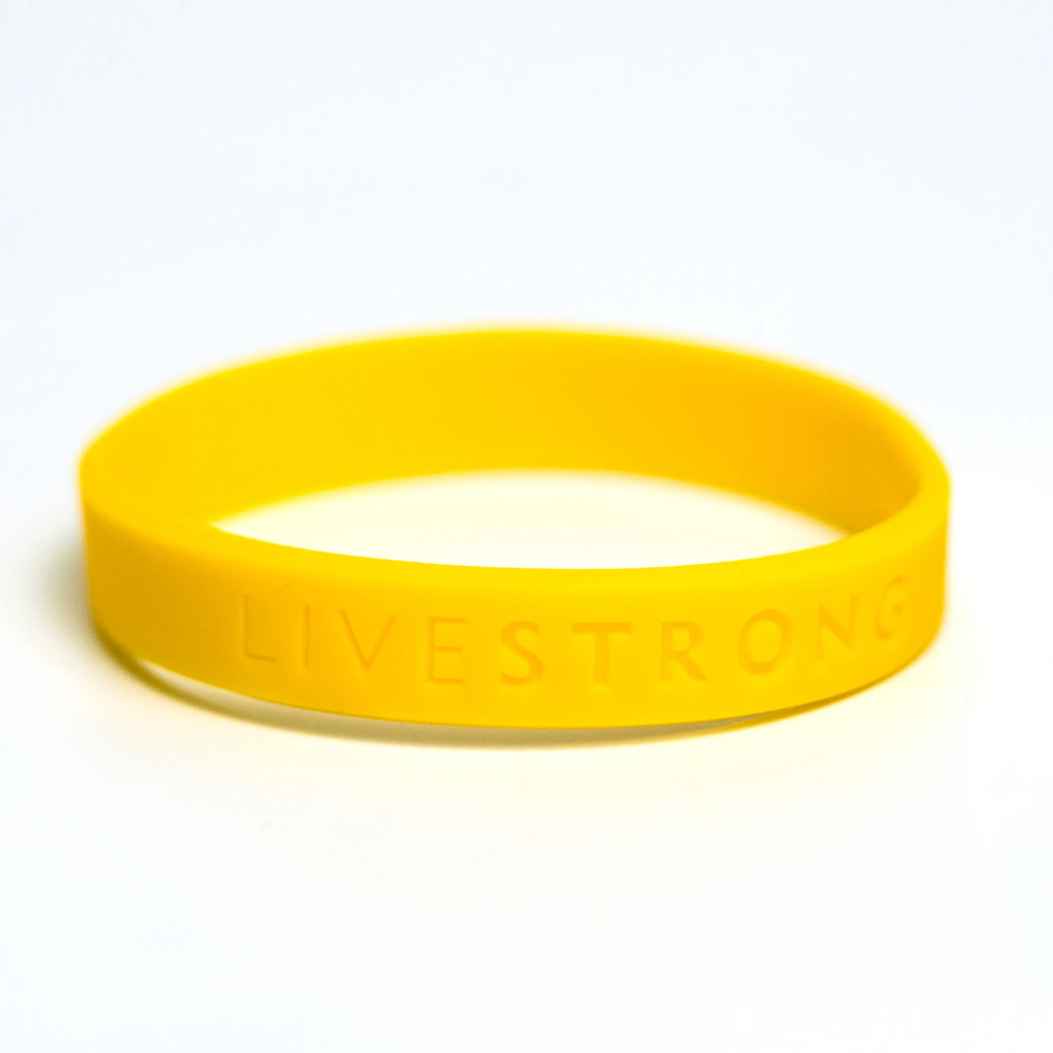 LiveStrong 고무줄 스포츠 실리콘 팔찌, 각인 폰트 손목 밴드, 고무 밴드, 고무줄 액세서리, 1 개 선택