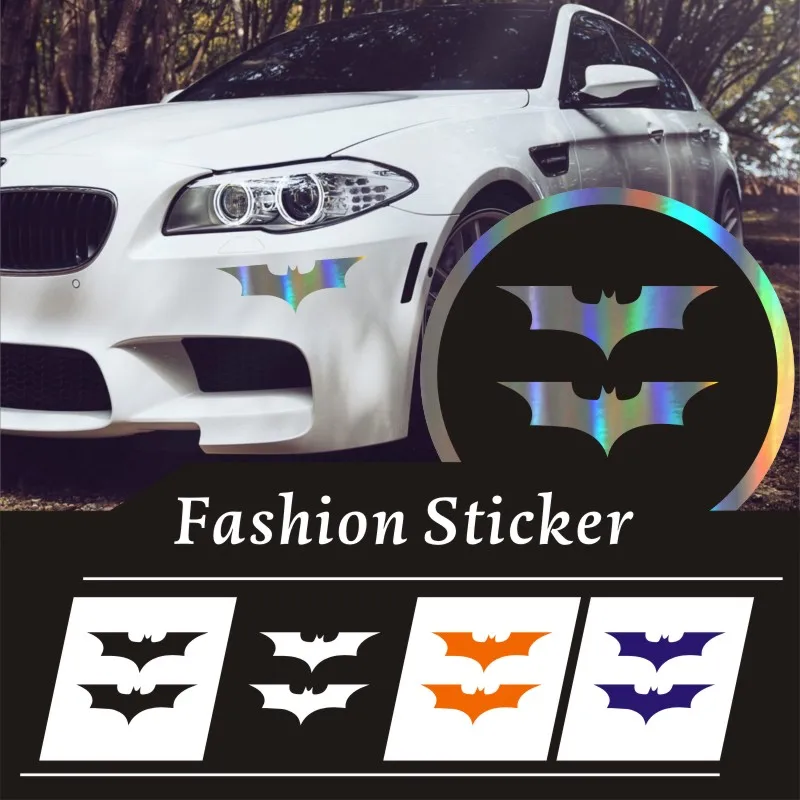 Car Sticker Cute Bat 3D Man Car Cartoon Vinyl Decal Reflective Vinyl Auto Decal Car Styling Accessories Decoration Stickers