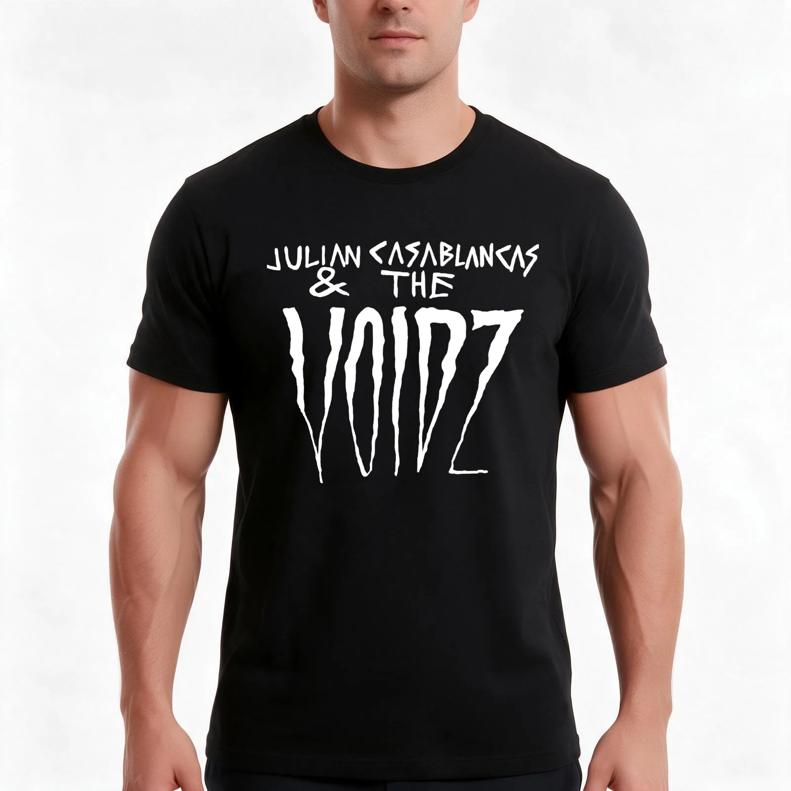 Julian The Voidz For Fans T-Shirt Summer Casual Cotton Tee Oversized Streetwear Tops Vintage Graphic Print Unisex Men Women