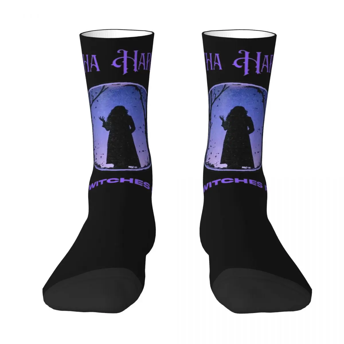 Agathas Socks Winter All Along The Witches Road Est 2024 Stockings Fashion Adults Men Soft Socks Printed Sports Non Slip Socks