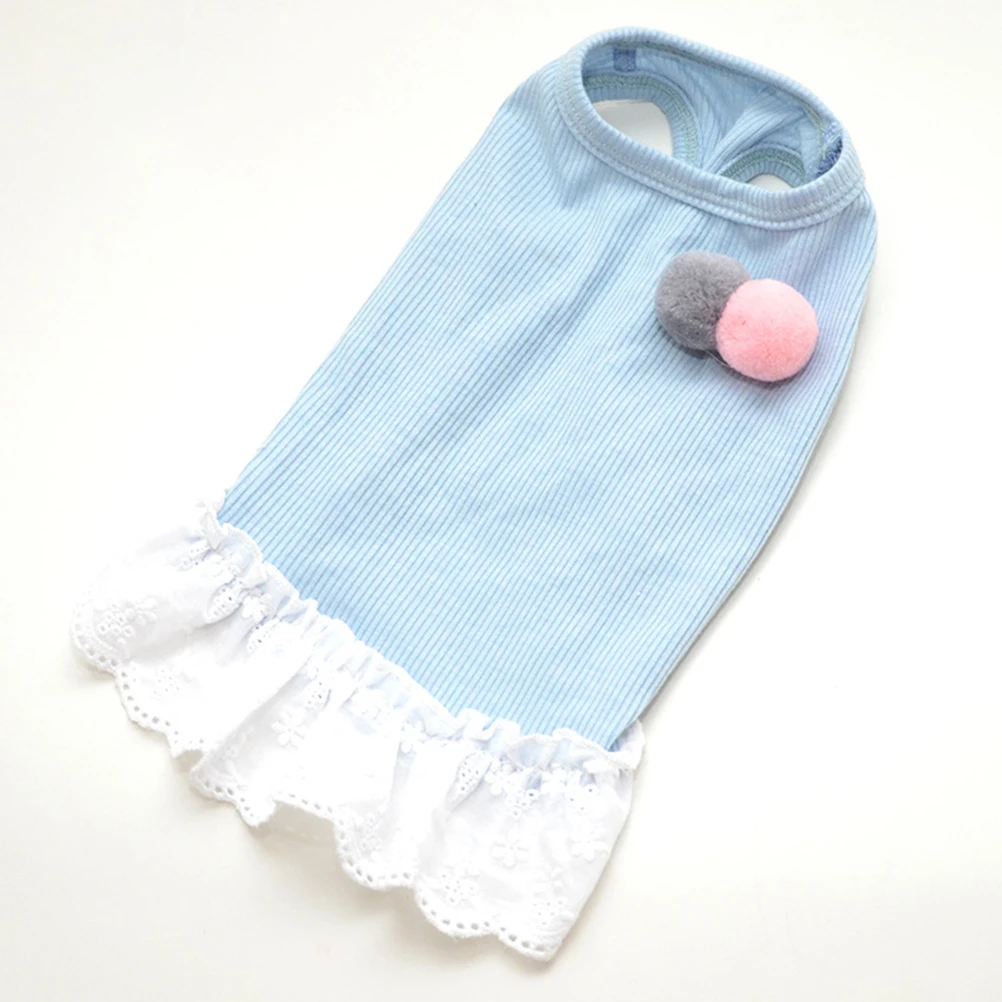 

Pet Dog Adorable Dress Spring Puppy Costume Lightweight Pet Clothes Skirt Durable Skirt