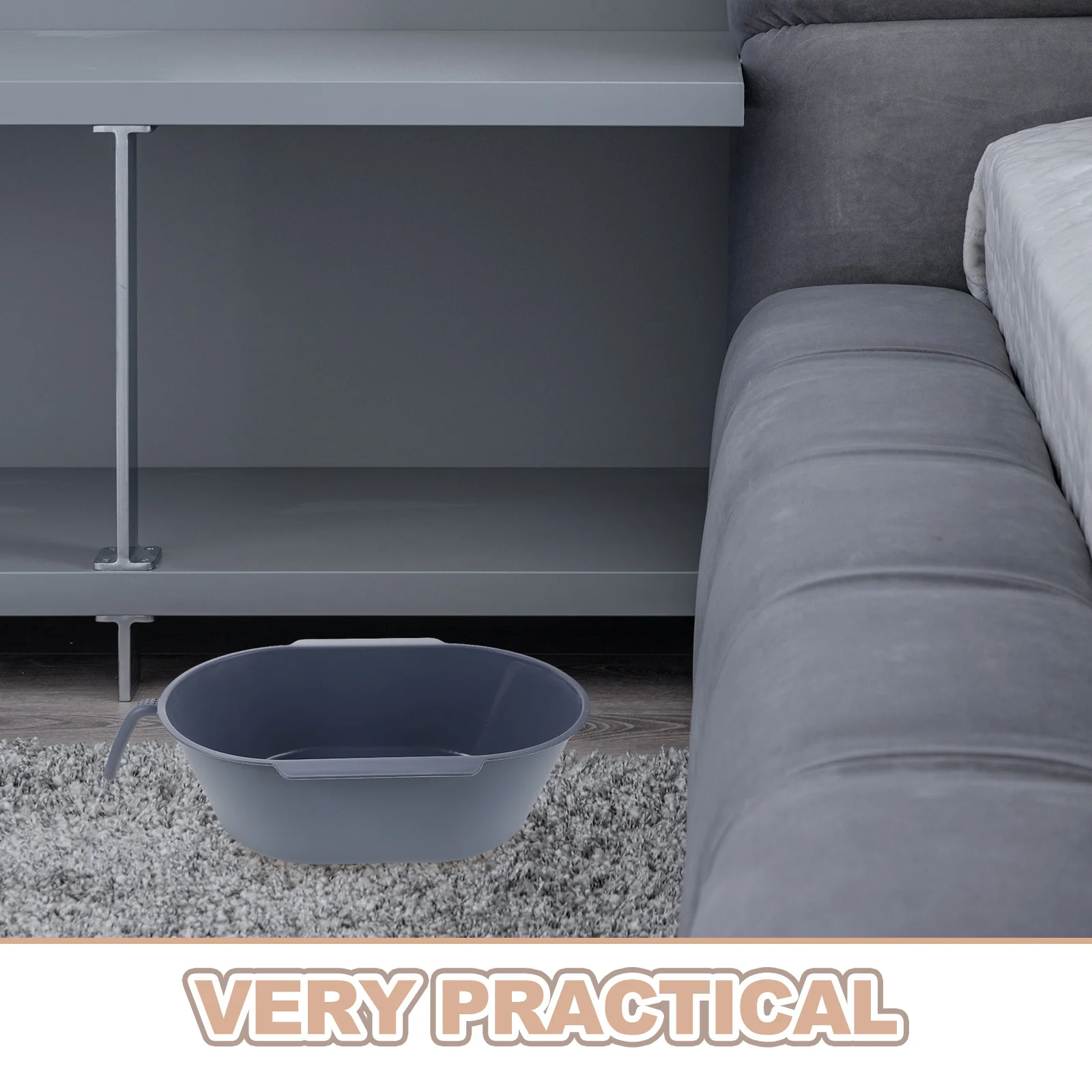 بديل دلو صوان بجانب السرير لكبار السن، كرسي مرحاض محمول مع مقبض، مريض كرسي متحرك عالمي