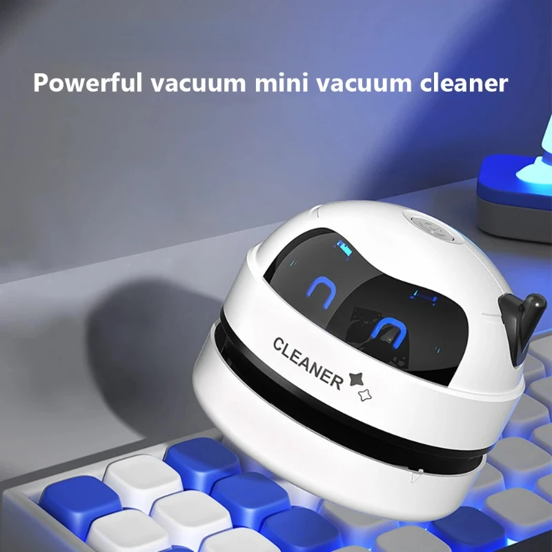 New Mini Vacuum Cleaner Smart Robot Portable Vacuum Cleaner Detachable Nozzle Wireless Vacuum Cleaners Smart Home Cleaning Tools