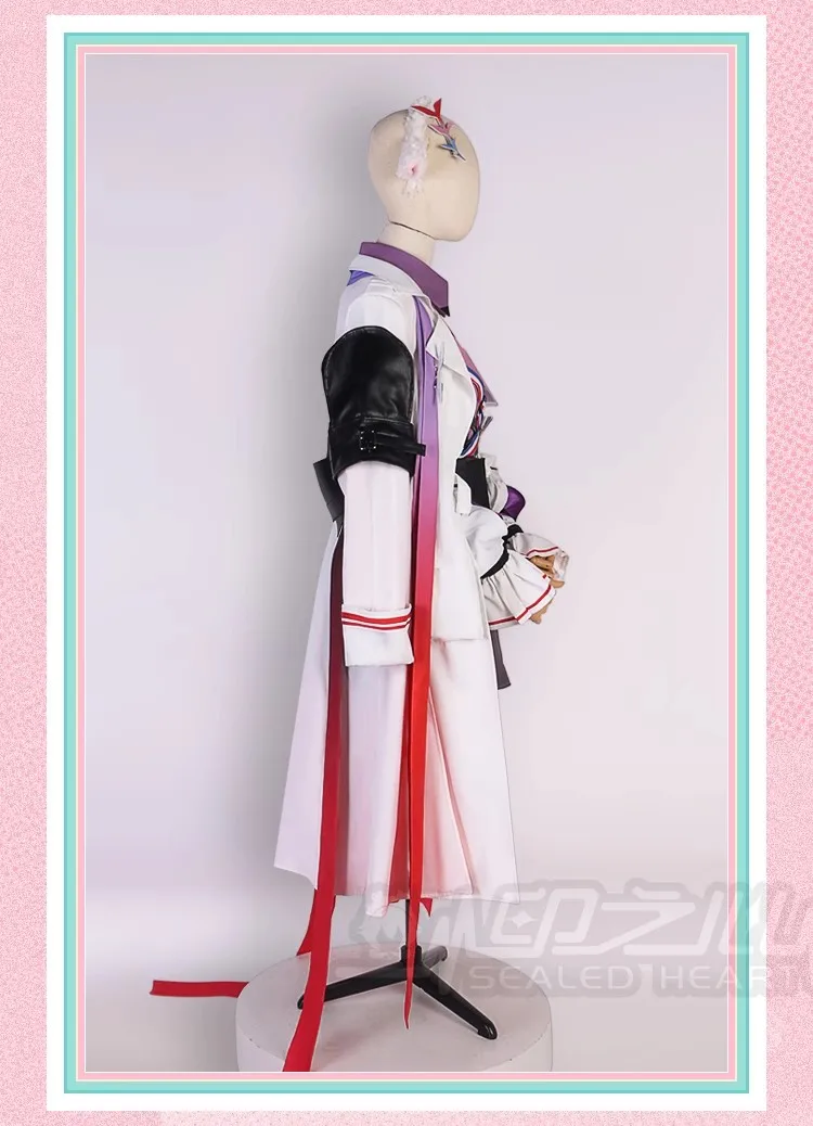 Eyjafjalla Cosplay Costume Game Arknights Eyjafjalla the Hvít Aska Cosplay Eyjafjalla Costume Hvít Aska Costume And Wig Shoe