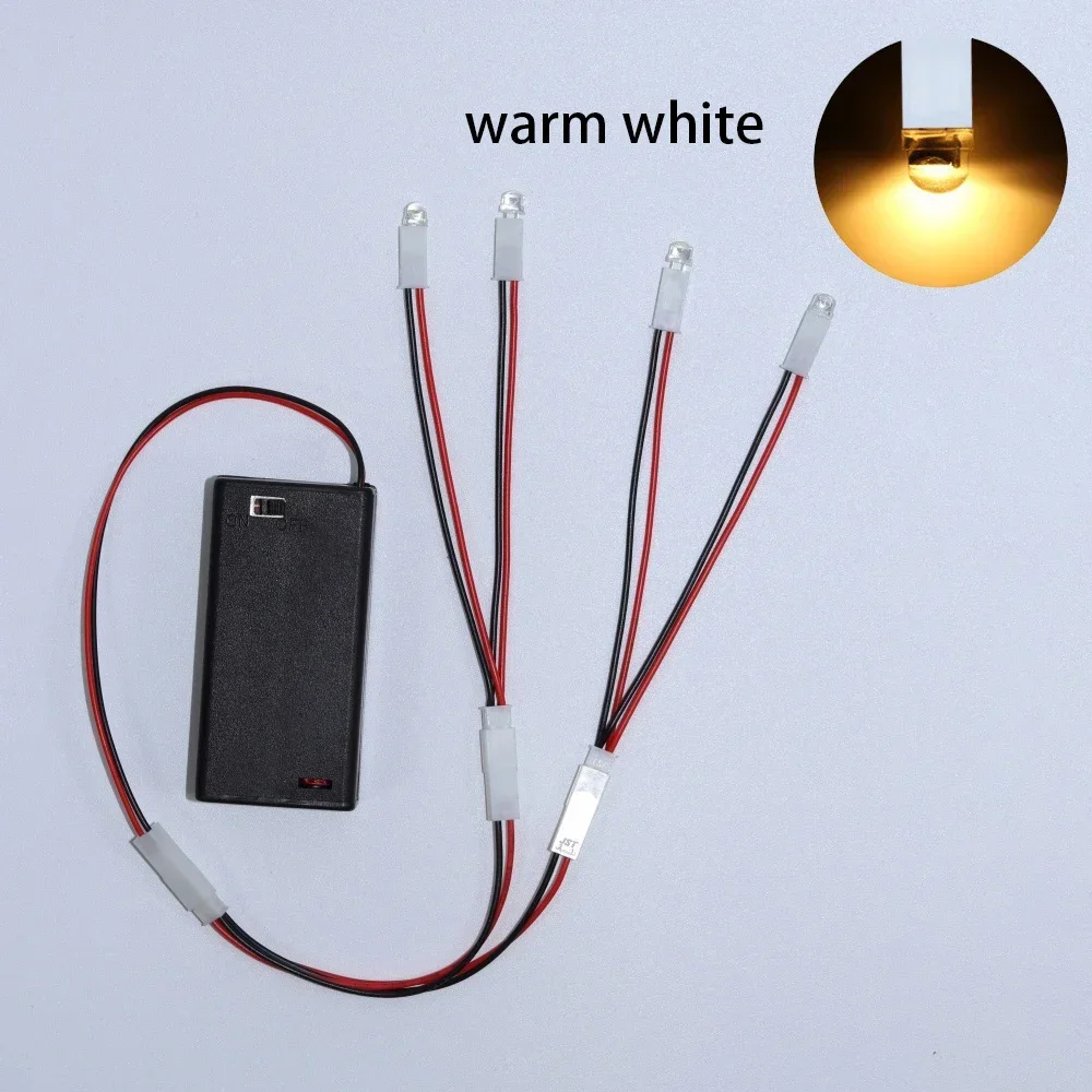 Nieuwe Led Lamp Kralen Klein Nachtlampje Nr. 5 Batterij Kleine Lamp Diy Creatief Model Licht