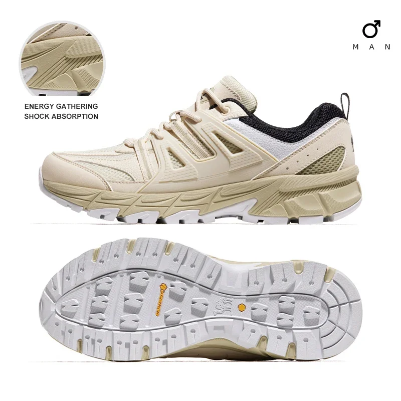 GOLDEN CAMEL Outdoor Hiking Shoes Breathable Walking Trekking Shoes for Men Comfortable Non-slip Wear-resistant Sports Shoes New