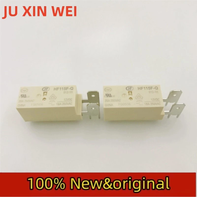 Hongfa Relay HF115F-Q-012-1H 12VDC One set Normally Open 20A250VAC Vertical Structure