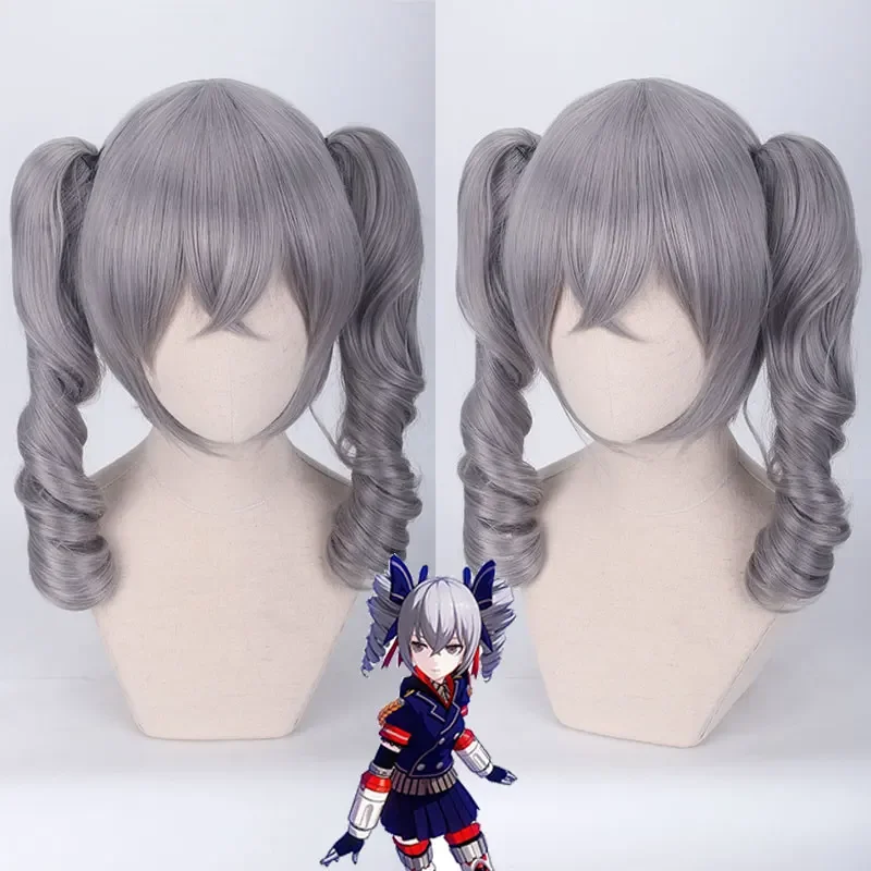 Game honkai impact 3 cosplay wigs Braya zaymansion cosplay heat resistant synthetic wig hair Halloween party benghuai 3 Reburn c