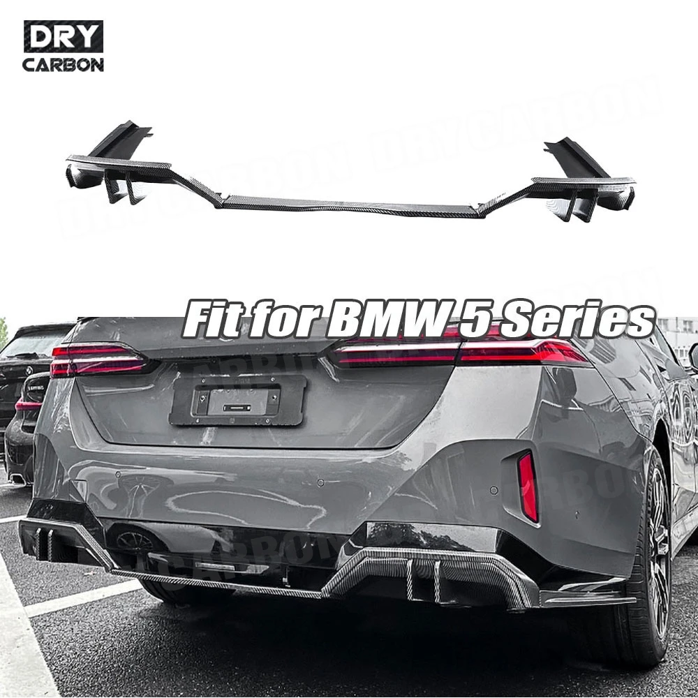 

ABS Car Decoration Rear Bumper Diffuser Splitters Lip Spoiler for BMW 5 Series G60 G68 M Sport 2024+ Car Accessories Styling