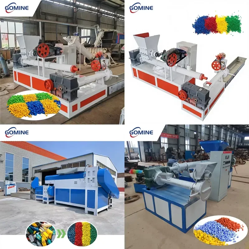 Recycling Machine 2026 Plastic Recycling Machine Plastic Extrudeing and Pelletizing Line Waste PP PE Plastic Granulators