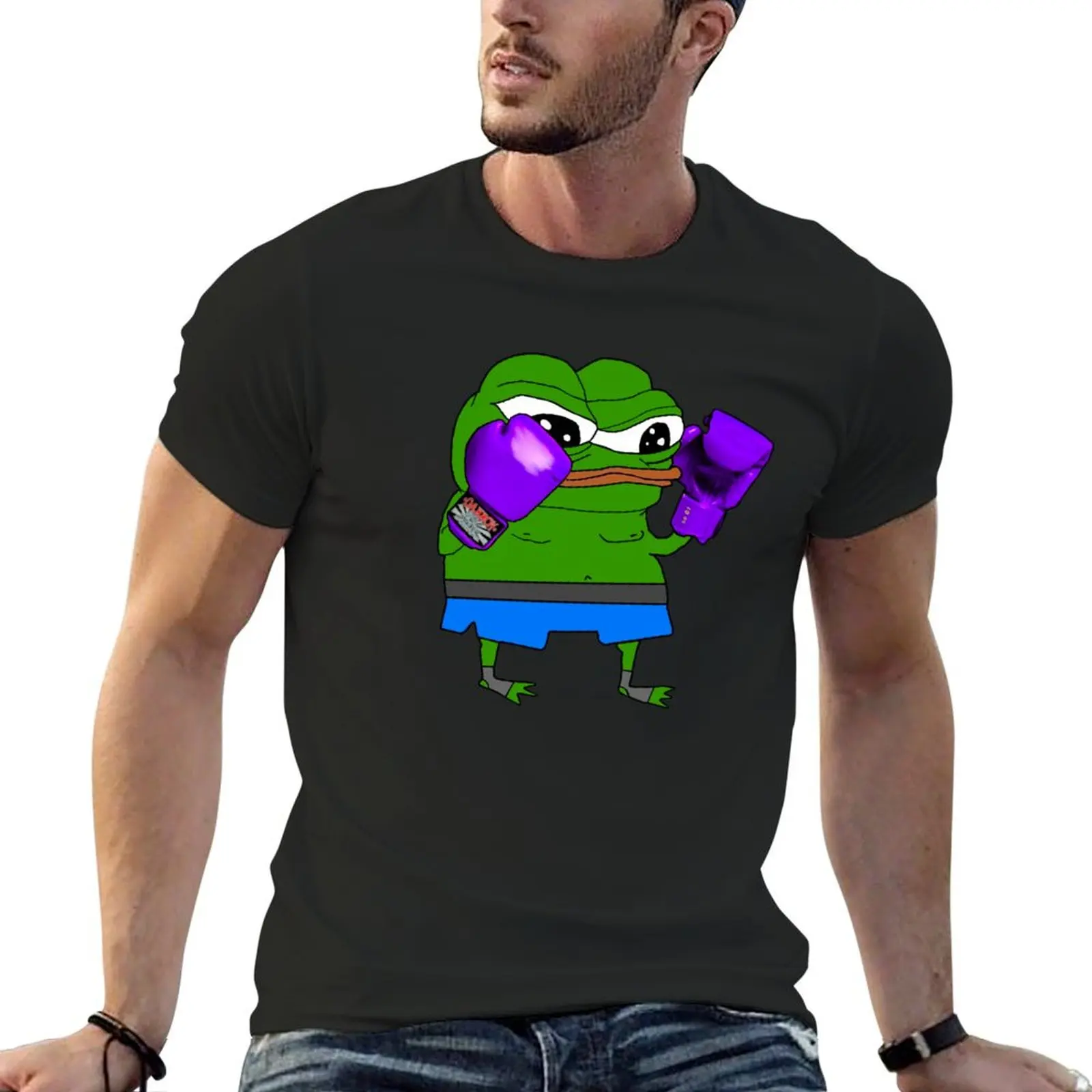 Rare Boxer Pepe T-Shirt customizeds tees essential t shirt slim fit t shirts for men