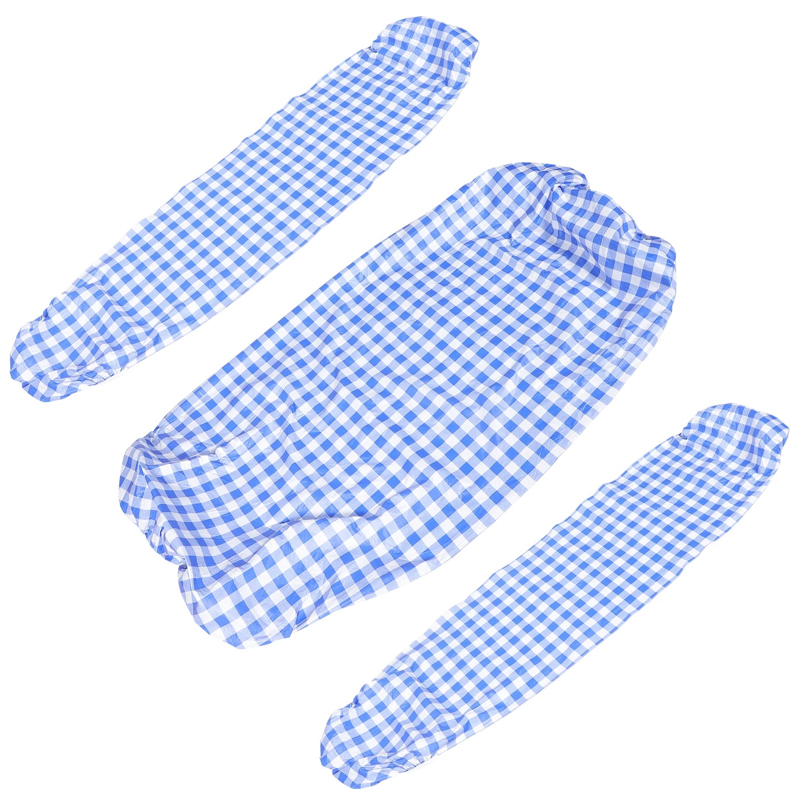 

Plaid Tablecloth Waterproof Cover for Garden Furniture Outdoor Elastic Large Picnic Bench Camping Travel
