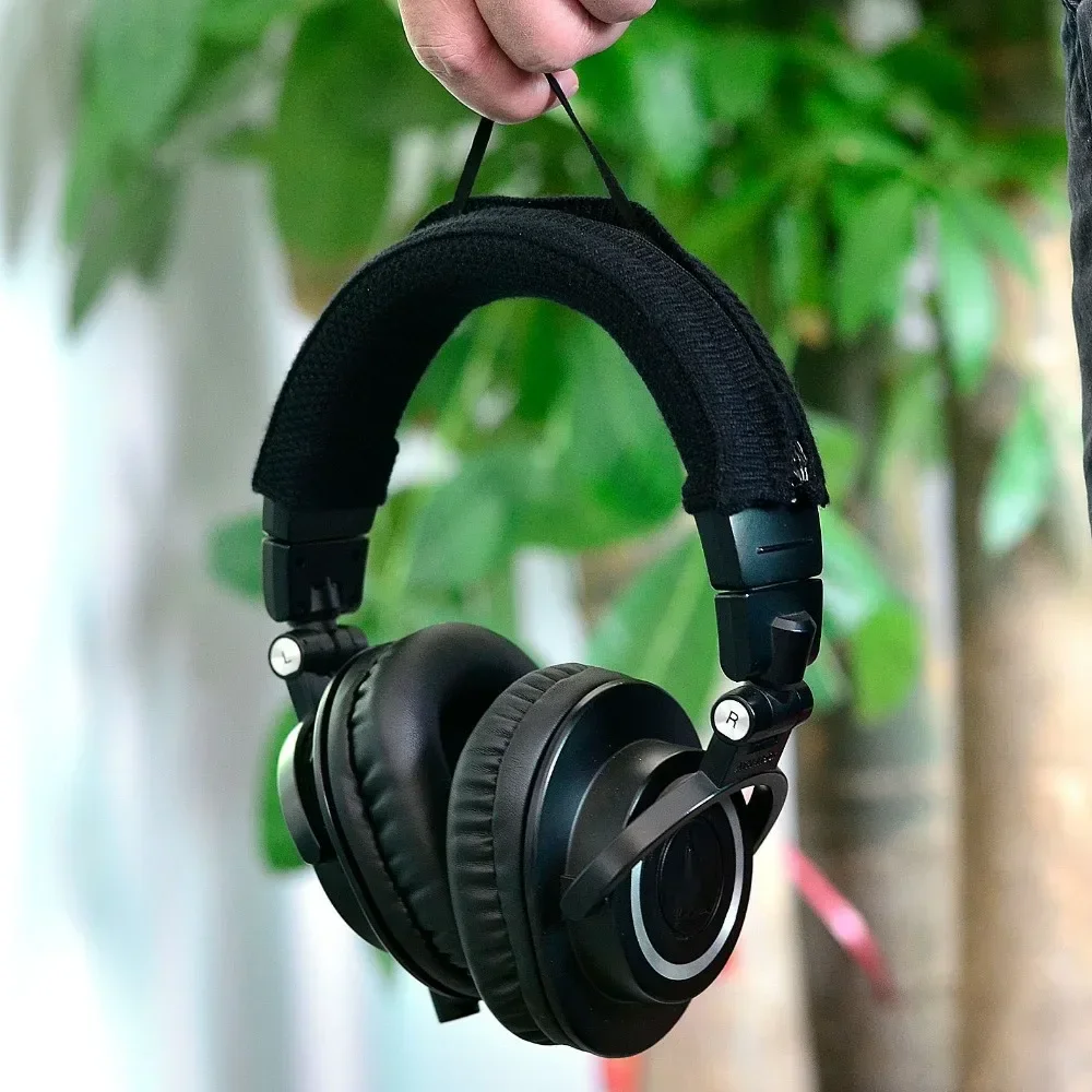 ل HyperX Cloud 1,2، Core، Alpha، Alpha S، Mix، Silver، Revolver S واقي سماعة الرأس بسحاب عقال ملحقات متماسكة لسماعات الرأس