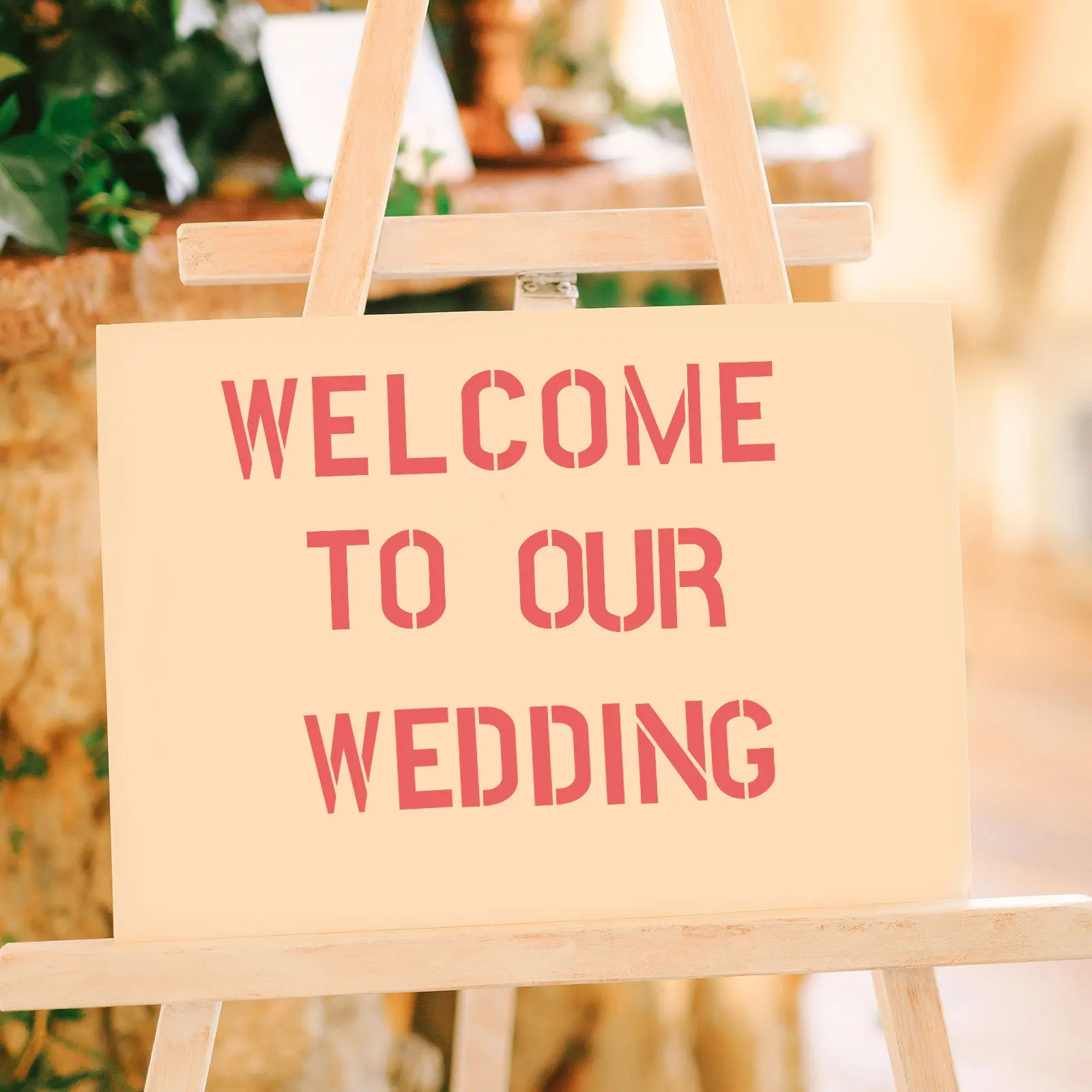 مجموعة واحدة من استنسل طلاء الرش القابل لإعادة الاستخدام مجموعة قالب الحروف الأبجدية والأرقام للحرف اليدوية لطلاء الجدران علامات مخصصة كبيرة