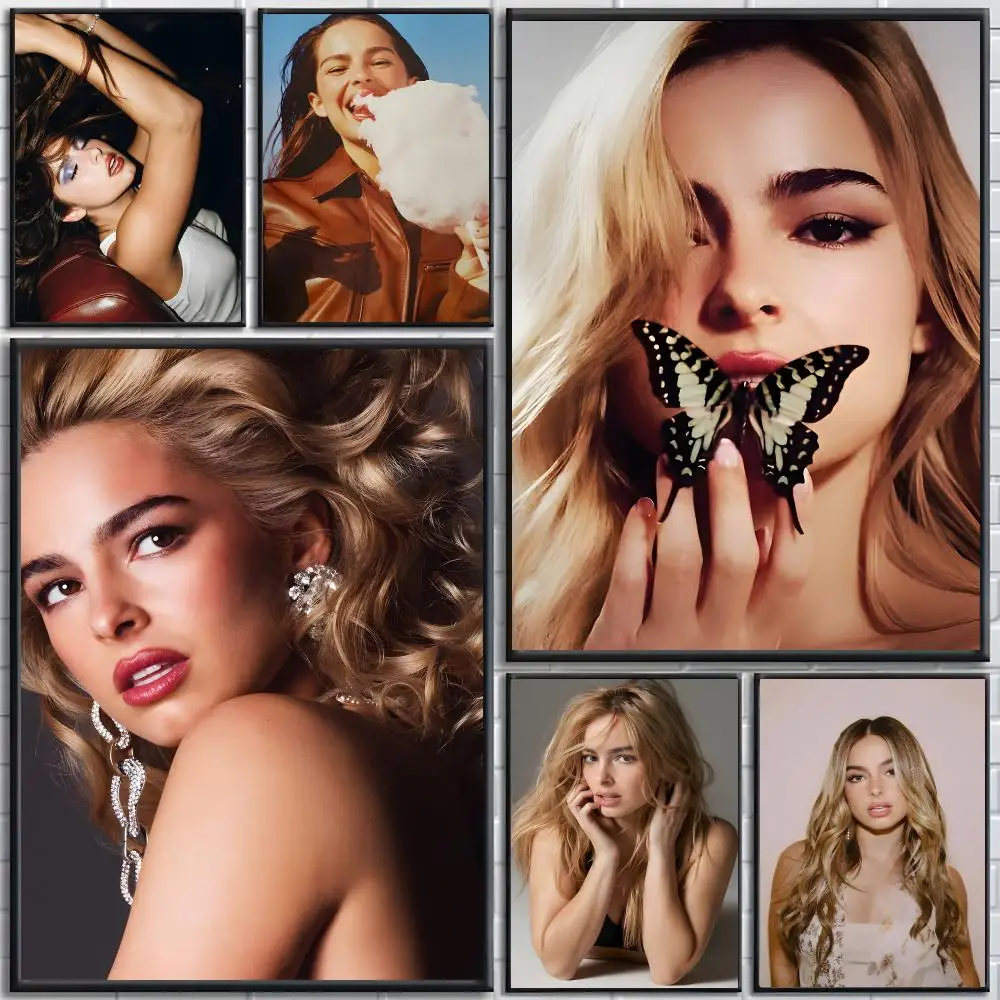 Social Media Star Addison Rae Poster poster Self-adhesive wall stickers, suitable for room decoration, high-quality printing.