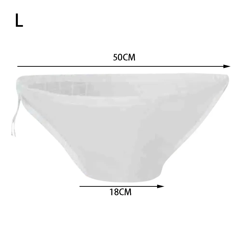 

New Bowl Shape Cheese Cloth Bag Reusable with Closed Edges Mesh Bag Fine Mesh Soy Milk Bags Kitchen Gadget