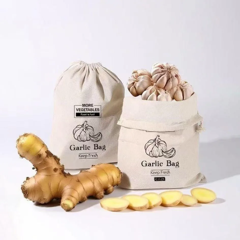 عبوة 1/5 حقيبة تخزين قابلة لإعادة الاستخدام مقاس 40 × 30 سم، مثالية للخبز والمنتجات السائبة والبطاطس والبصل وما إلى ذلك #4