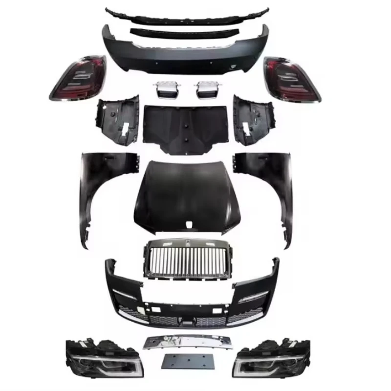Body Kit for Ghost 1th Conversion 4th Generation 2021 Front and Rear Bumper Accessories