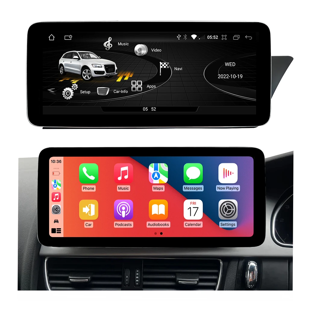 12.3Inch 8core Android 13 Car DVD Player For Right Hand Driver Audi A4 B8 A4L A5 S5 2009-2016 Car Radio Carplay Navigation GPS