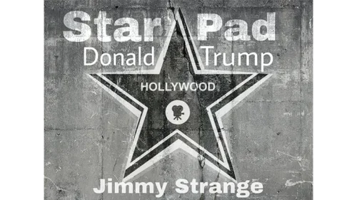 Star Pad Donald Trump by Jimmy Strange Street Magic Tricks Mentalism Close up Magic Magia Magicians Prop Gimmick Illusion