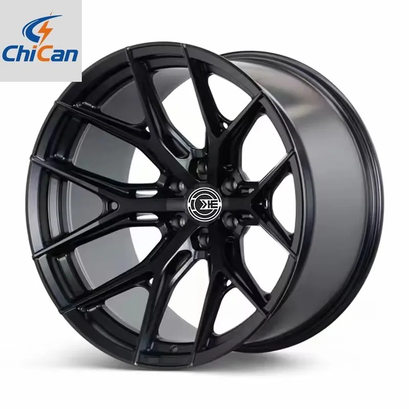 

Кованые черные глубокие вогнутые легкосплавные диски Chican Custom с полыми спицами, 18-24 дюйма, 5X112 для Audi A4 A5 A6 A7 [2026]