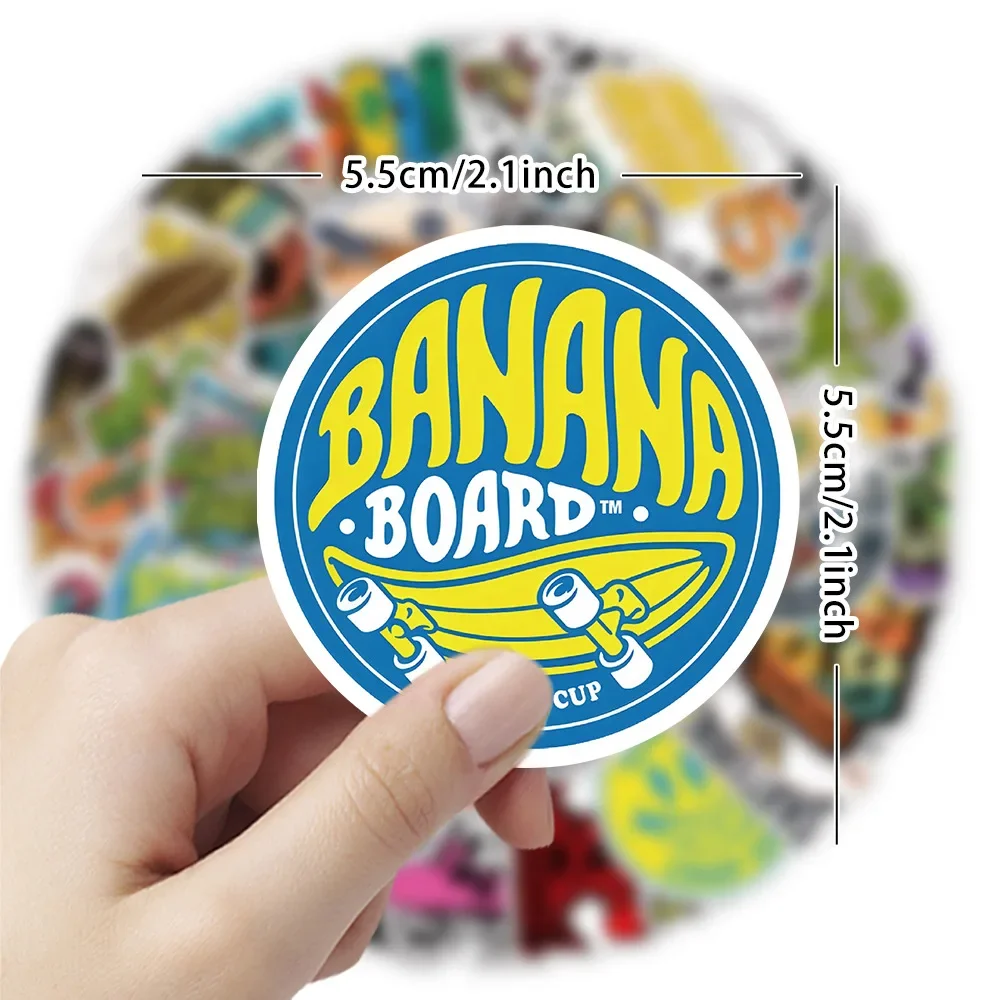 10/52 قطعة الأسطوانة سكيت متزلج فتاة بوي ملصقات ل لوح التزلج القرطاسية DIY بها بنفسك حساب اليد ملصق الجمالية سكرابوكينغ المورد #4