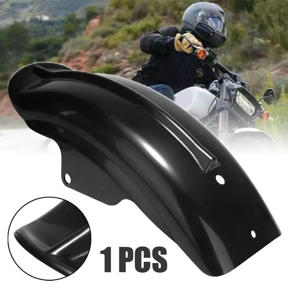 Motorrad schwarz Kotflügel Kotflügel Kotflügel Rad abdeckung für Harley Sportster xl883 1994 Cafe Racer Bobber Chopper 2015-2018