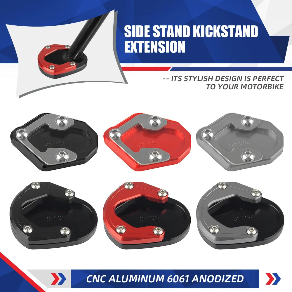 

FOR CFMOTO 800MT 2021-2023 700CL-X Adventure 2020-2021 Accessories Motorcycle Side Stand Extension Pad Bracket 800 MT 700CLX