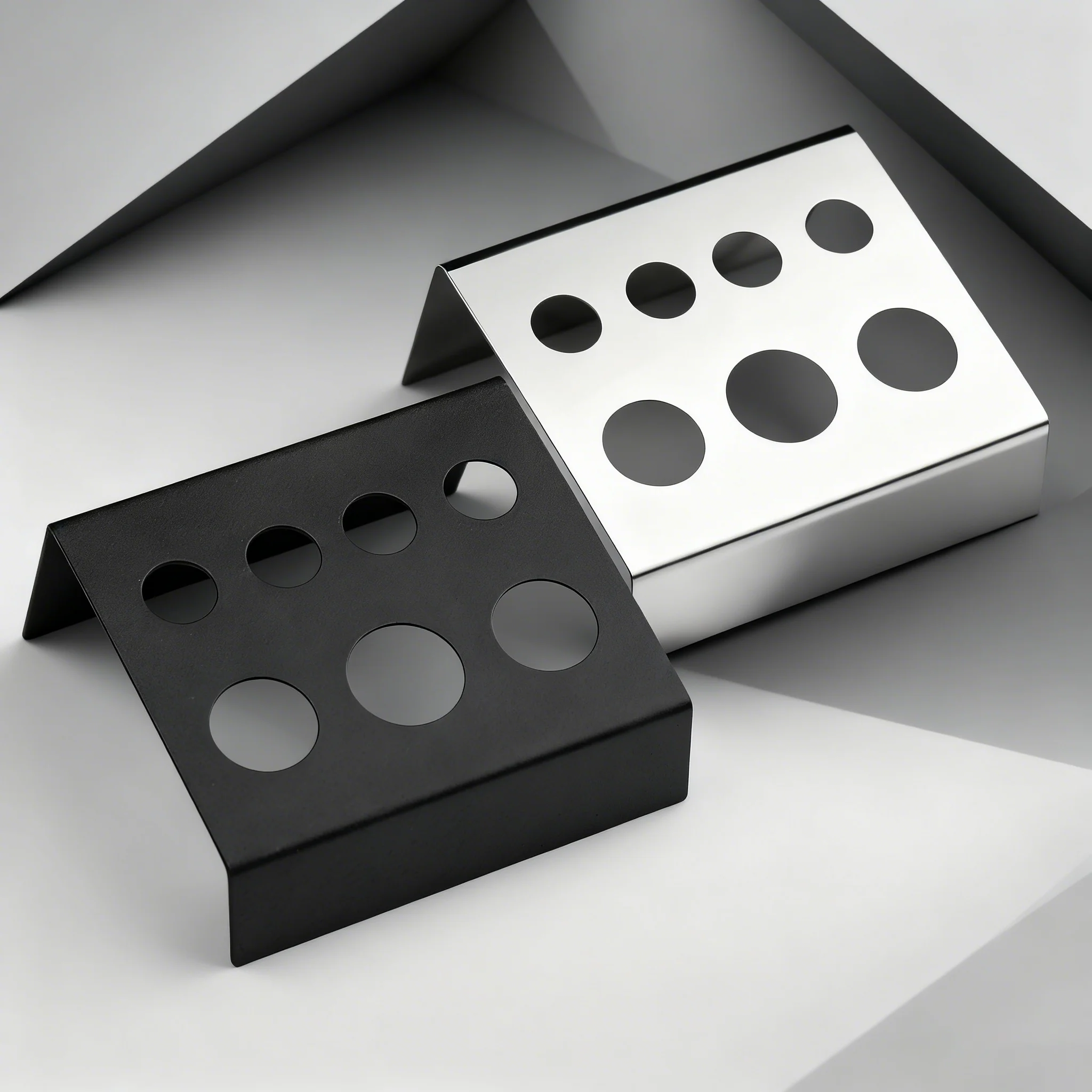 

1/6 шт., нержавеющая сталь, 7 отверстий, держатель для татуировки, чернила, подставка, инструмент для татуировки, пигмент, черный контейнер, аксессуары для макияжа, принадлежности для татуировок