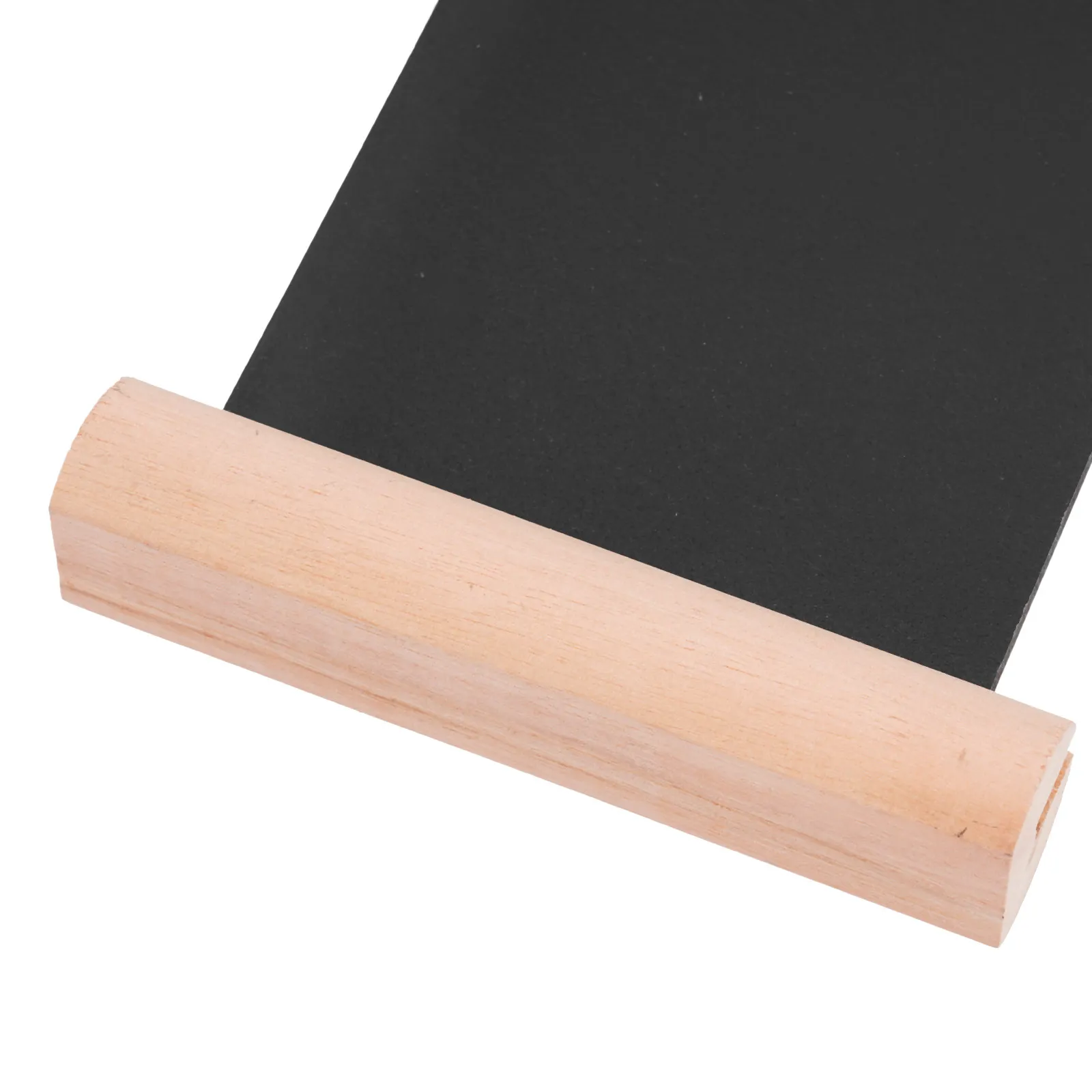 2Pcs Tombstone Shaped Wooden Blackboard Sign Double Sided Chalkboard Message Board for Easter Home Bar Party Decor Desktop