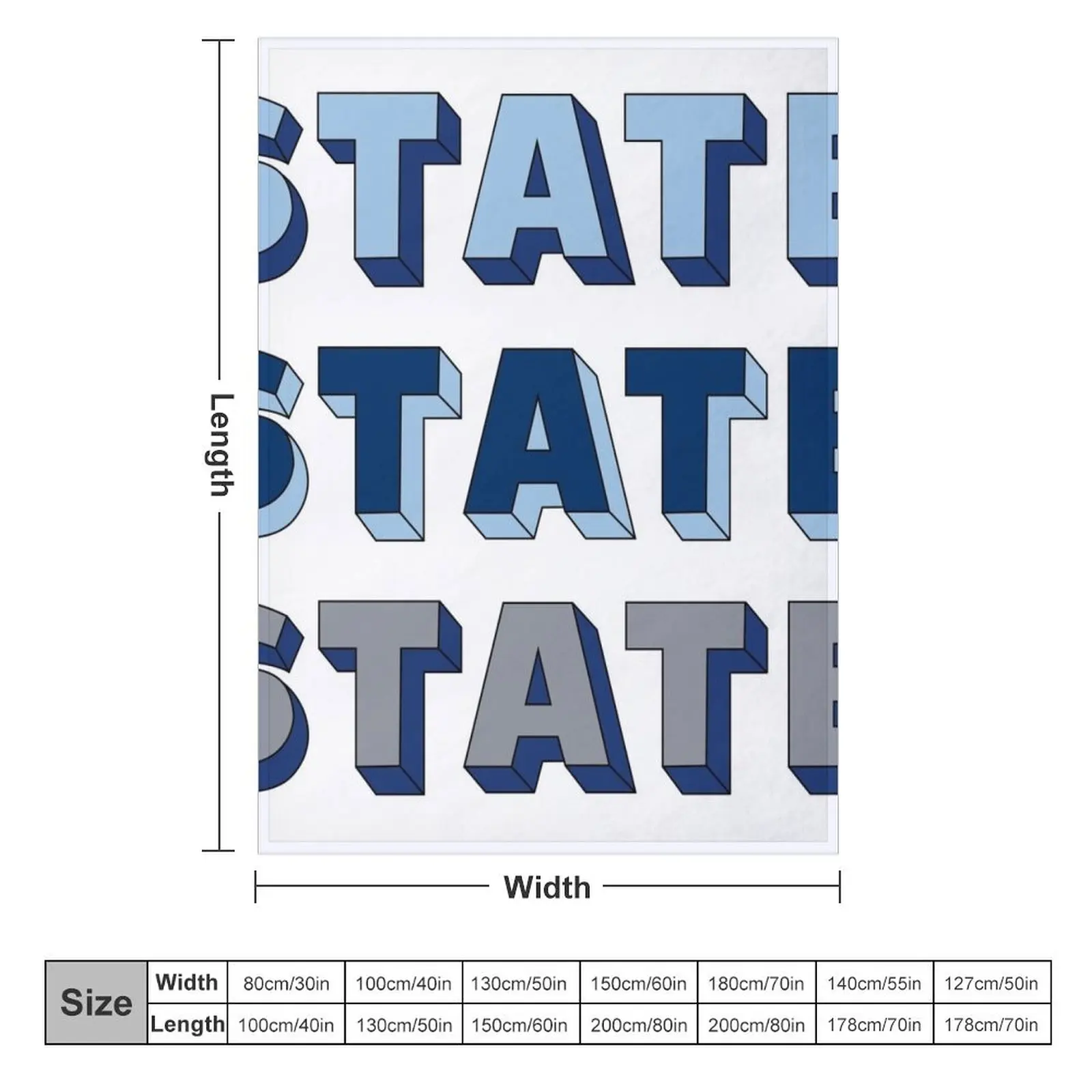 Belle couverture lestée,