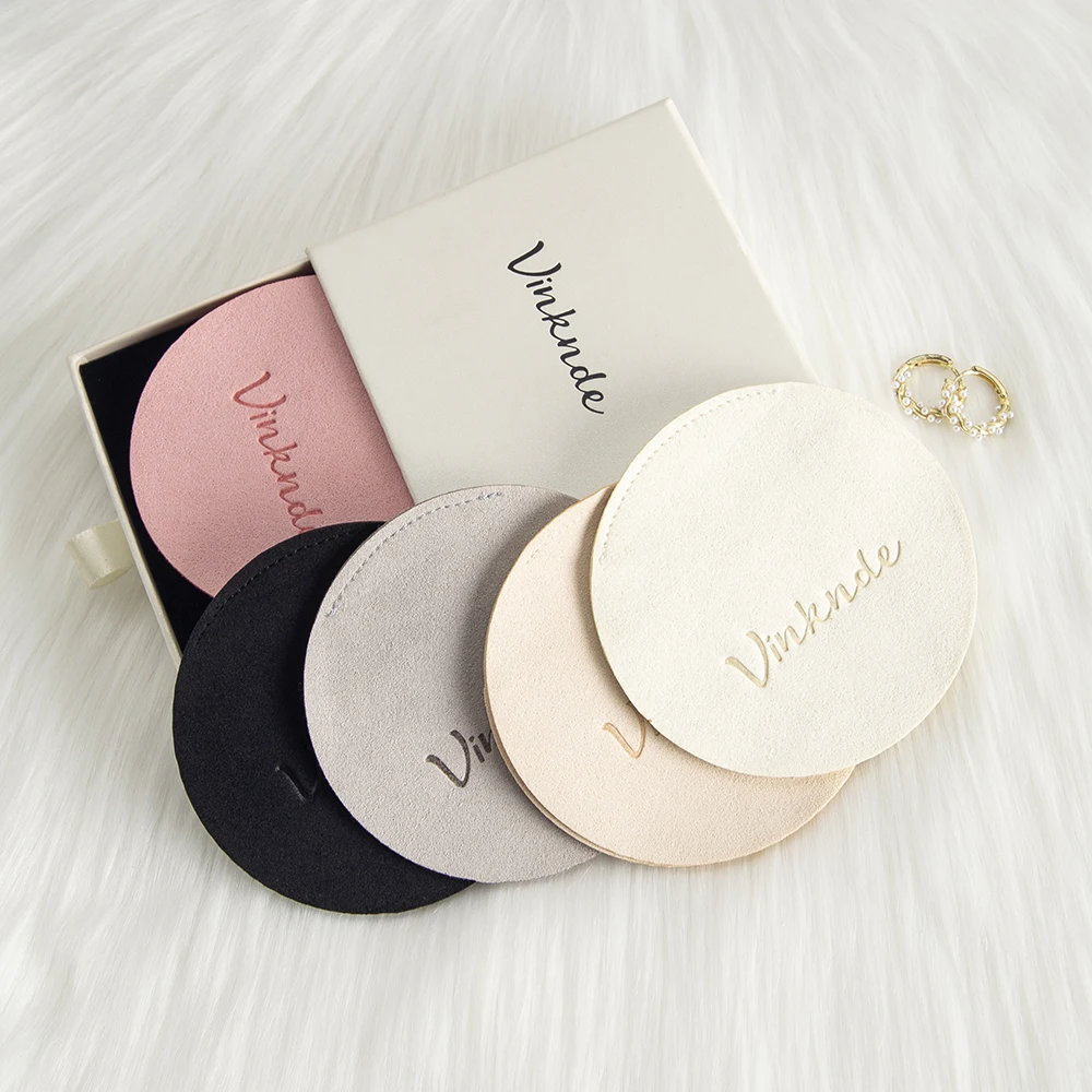 8*8 سنتيمتر شعار مخصص مطوية المخملية الصغيرة التعميم المغلف رفرف أكياس ستوكات الحقيبة والمجوهرات قلادة التعبئة والتغليف كيس #1