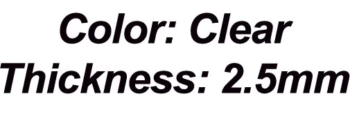 Variant: clear thickness25