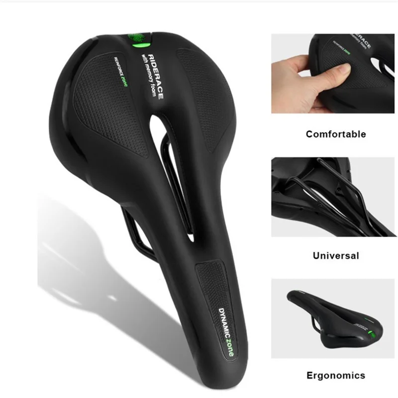 مقعد دراجة مريح بتصميم مجوف، مناسب للدراجات الجبلية، وسادات مقعد الدراجة الخارجية، ومنتجات احترافية.