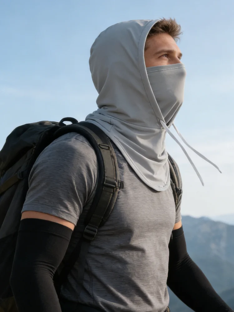 AliExpress NONE Outdoor Sports Sun Protection Mask Balaclava Breathable Fishing Full Face Mask Long Neck Covers for Cycling Motorcycle Camping