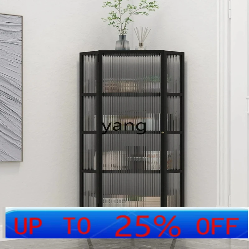 LHH  , corner cabinet simple living room light luxury corner storage triangle cabinet dining side cabinet