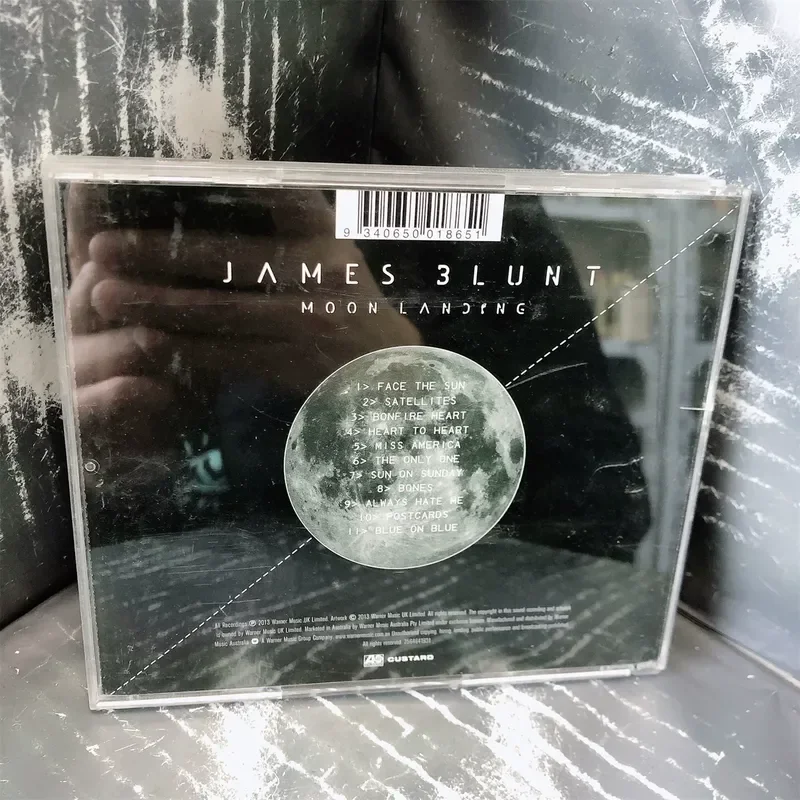 Pop Rock Creation James Blunt Moon Landing Box Crack CD EX for music lovers
