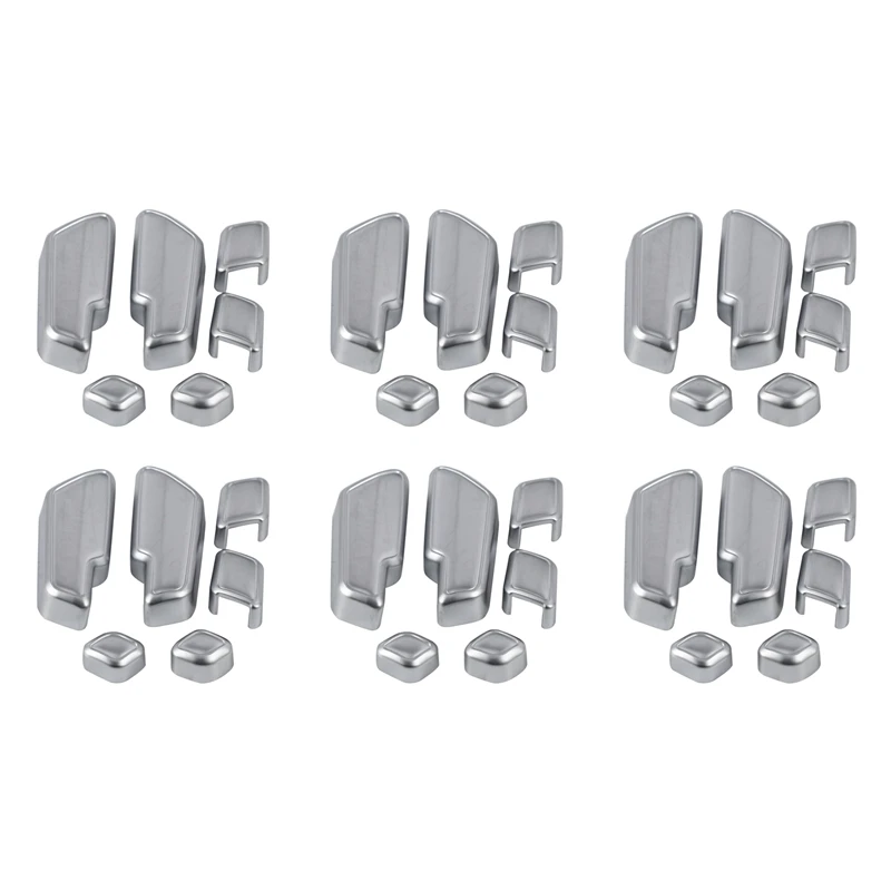 

36Pcs Chrome Car Door Seat Adjust Buttons Switch For Mercedes-Benz E Class W204 W205 W212 W218 X204 X166