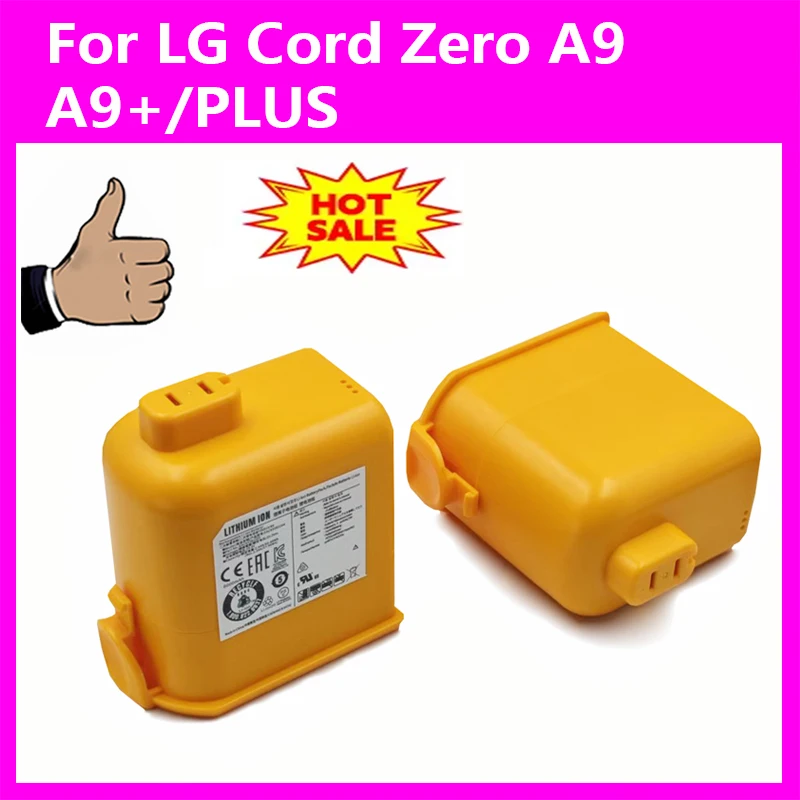 

Литий-ионный аккумулятор емкостью 6000 мАч для LG Cord Zero EAC63382204 A9, A9MAX, A9T-Ultra, P9, A9K-CORE, A9K-PRO, A9N, A9M, A9 Plus