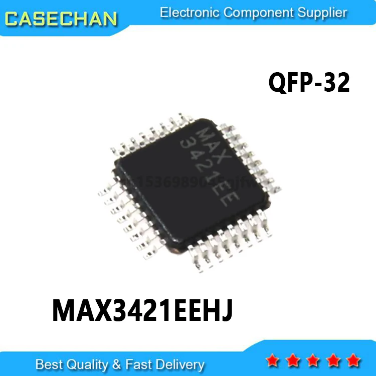 

5PCS New and Original MAX3421EE MAX3421 MAX3421EEHJ TQFP-32 SMD