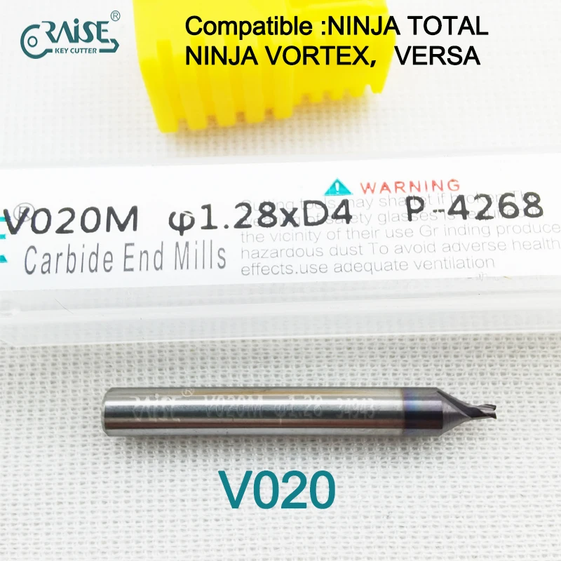 

Фреза RAISE V020M, совместимая с KEYLINE V020 KEYLINE NINJA TOTAL NINJA VORTEX VERSA, машина для копирования ключей