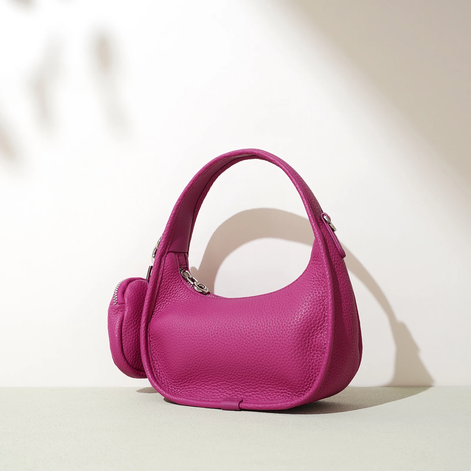 

New Fashion Genuine Leather Underarm Saddle Handbag Design Shoulder Bag for Ladies Women's bag Original Luxury Designer Bags