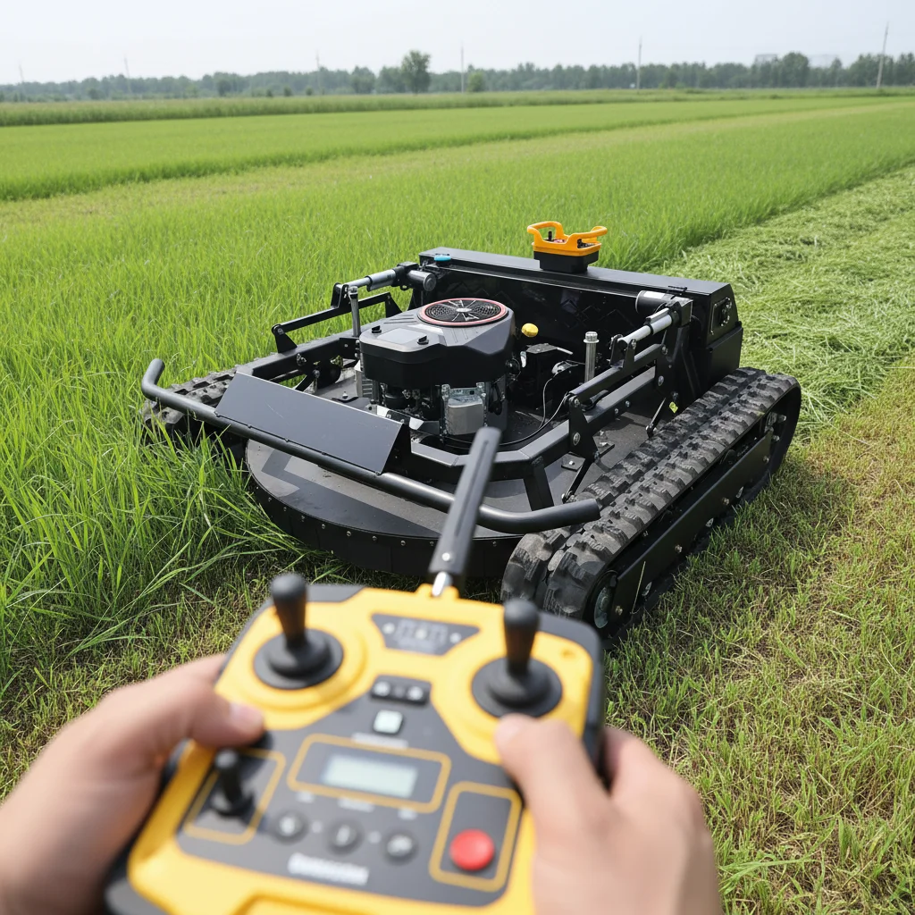 

Customize High Efficiency Electric RC Crawler Lawn Mower Zero Turn Lawn Mower Hot Sale