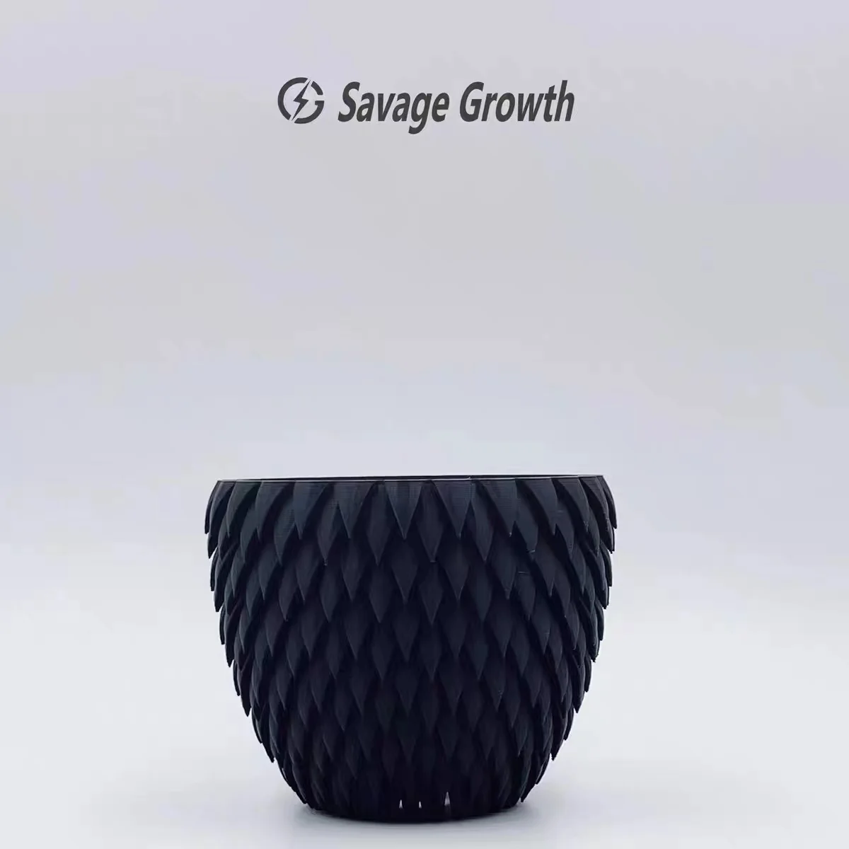 3D printed root flowerpot trendy plant agave ivory palace succulent flowerpot breathable and water-permeable breathing pot AH04