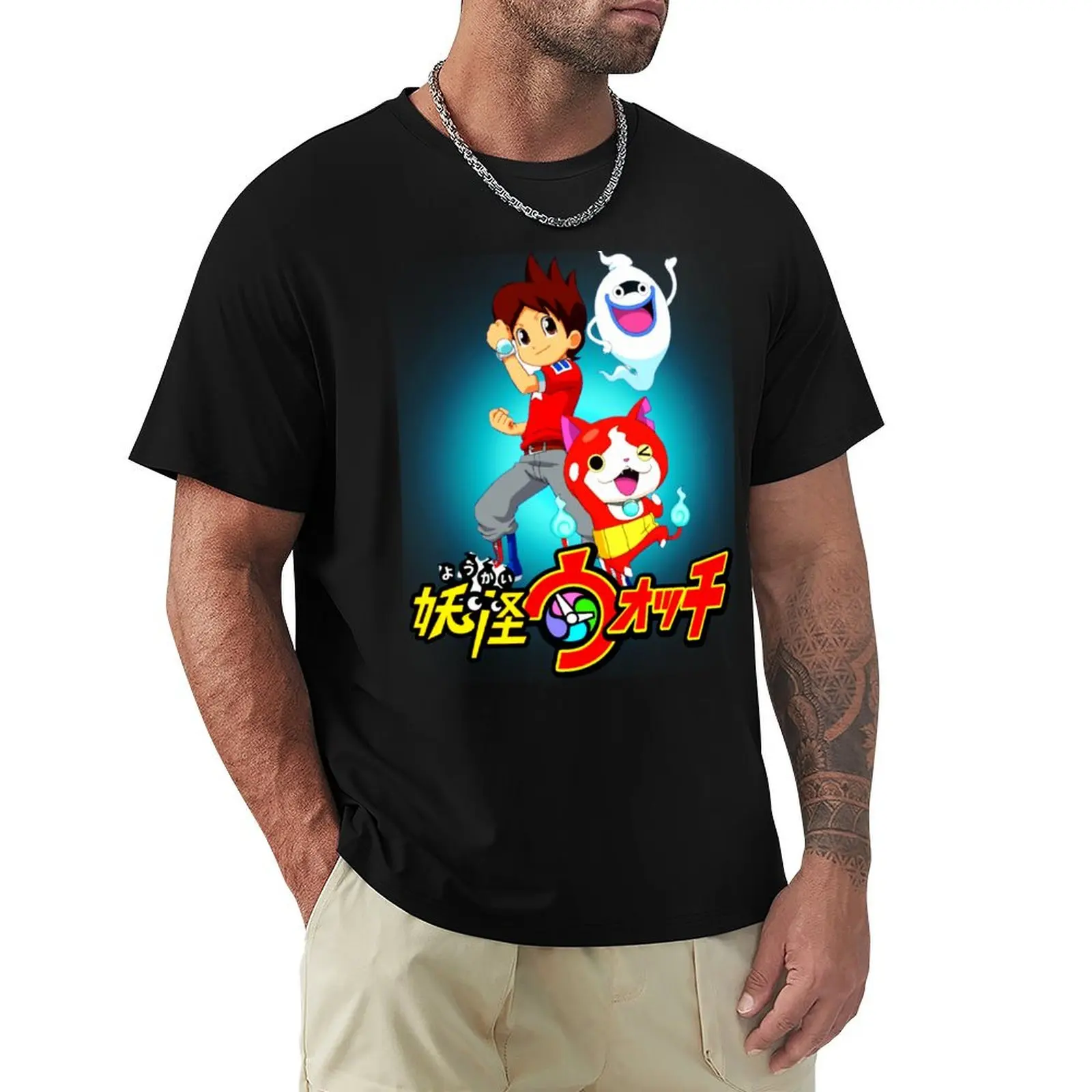 Copy of Yokai watch T-Shirt men t shirt cotton 100% T-Shirt