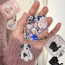 Funny Animal Cat Dog Couples Earphone Case for Apple Airpods Pro 2nd Soft Wave Headphone Cases for Air Pods 1 2 3 Fundas Cover