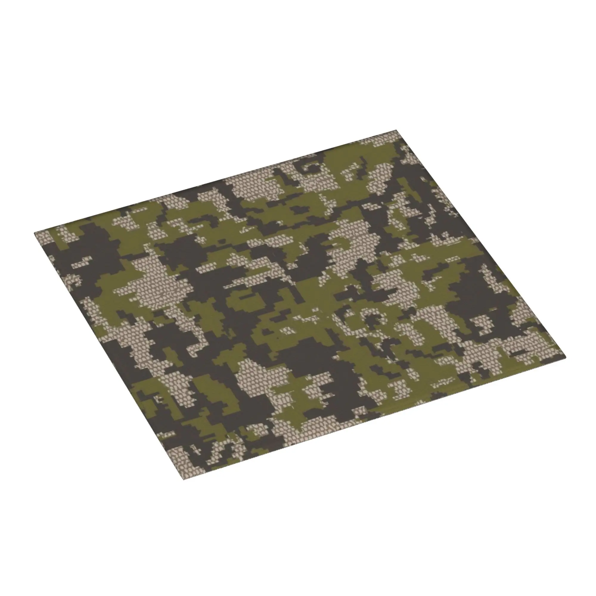 Wicked Camo Verde Camouflage Non Slip Kitchen Counter Protector Mat Barware Tableware Reusable Bathroom Drying Mat For Kitchen