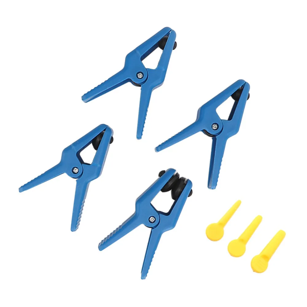 7pcs Set Fluid Line Stoppers Banjo Fitting Clamp Design Fuel Rail Stoppers 3 Plugs Included Rigid Construction Fluid Stopper Kit